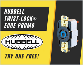 Hubbell Twist-Lock Edge Series Promo